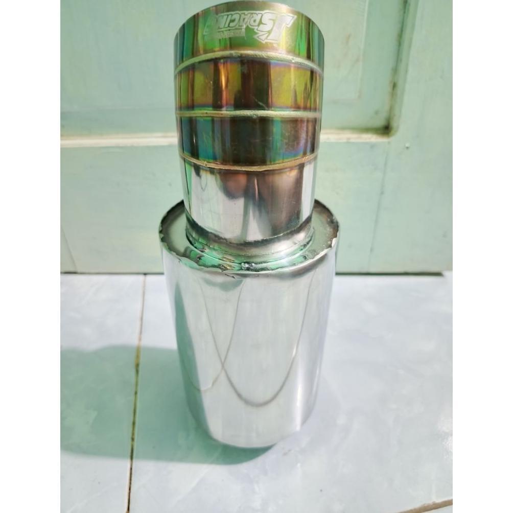 BEST SELLER KNALPOT MOBIL JS RACING TYPE SUARA BASS KERING DAN BASS ADEM COCOK DIGUNAKAN UNTUK SEMUA