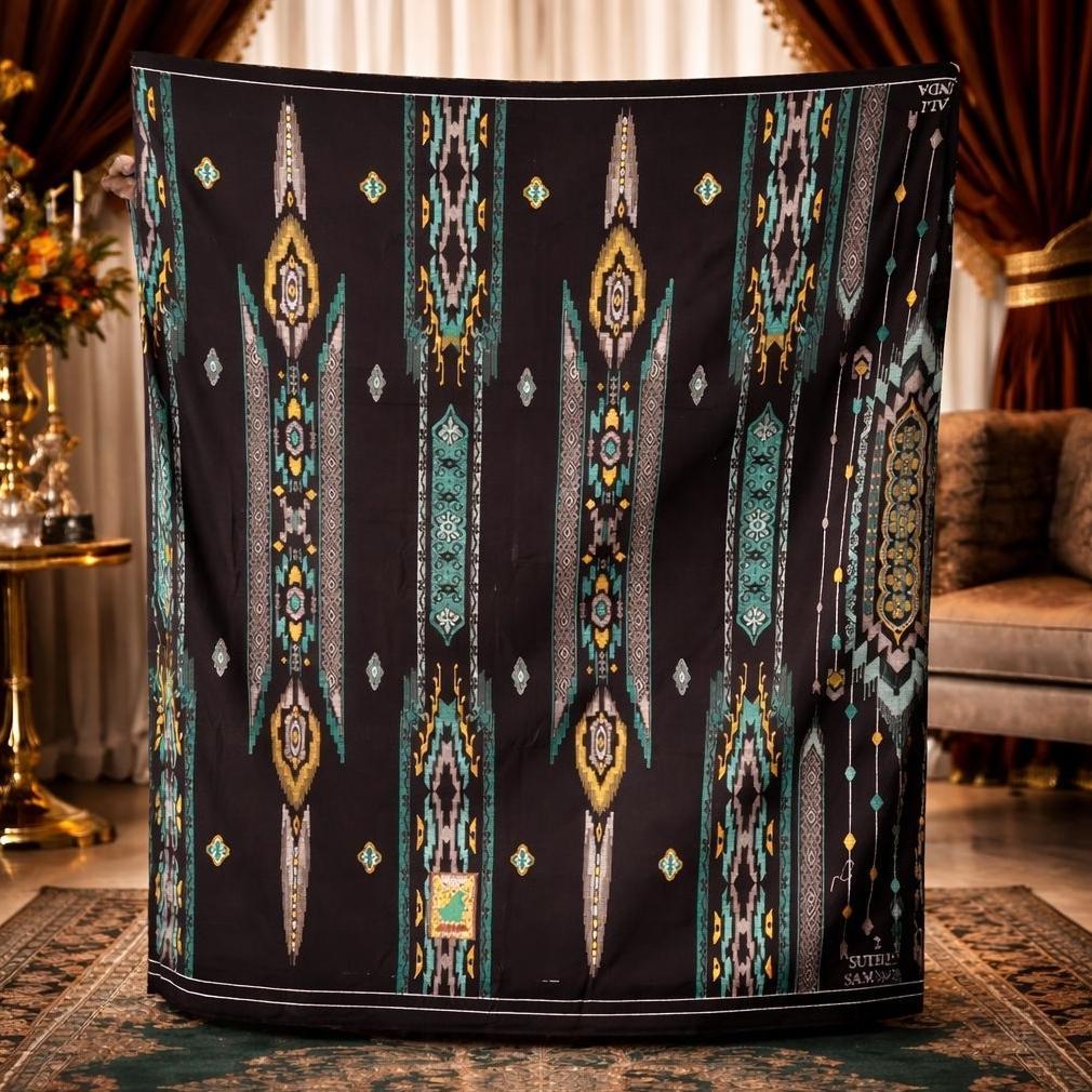 Sarung Tenun Samarinda Asli Khas Kalimantan Timur Sarung Tenun Samarinda, Sarung Samarinda, Sarung T