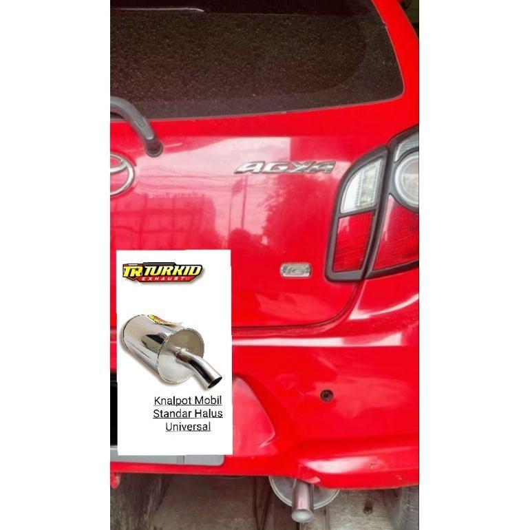 BEST SELLER KNALPOT STANDAR MOBIL AGYA AYLA BRIO ERTIGA SUARA HALUS PABRIKAN TABUNG KNALPOT STANDAR 