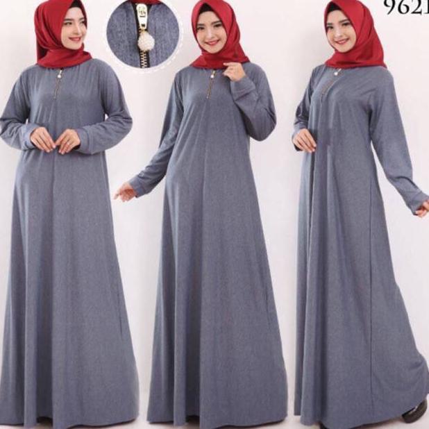 Gamis Polos Busui/Gamis Polos Crepe