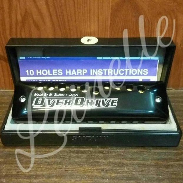 Harmonika Over Drive by Suzuki 10 holes Harmonika