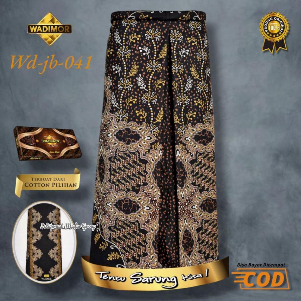 TERBARU Sarung Wadimor Jawa Batik Sarung Premium Pria Dewasa / Cod Samping Wadimor Batik Premium Jaw