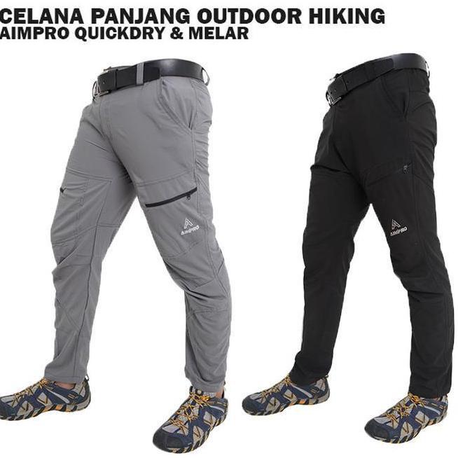 Eiger - Celana Eiger Celana Panjang Gunung Outdoor Hiking Quickdry Aimpro