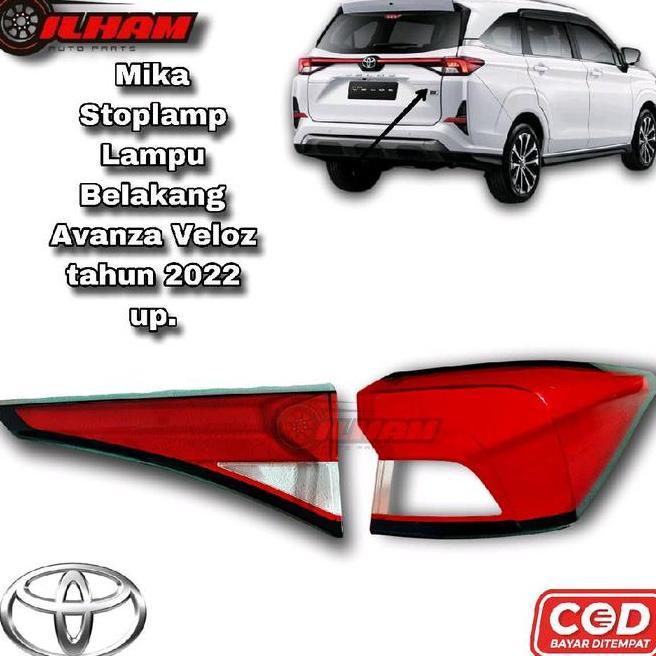 Mika Stoplamp Lampu Avanza 2022 Xenia 2022 Belakang Bagasi Veloz