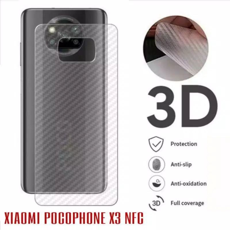 Garskin Case Poco X3 Nfc Custom Bisa COD 2Pcs