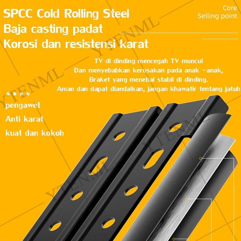CUCI GUDANG FREE GIFT Bracket Tv LED 32-120 Inch Universal Smart TV Digital LCD Braket Fleksibel Dud