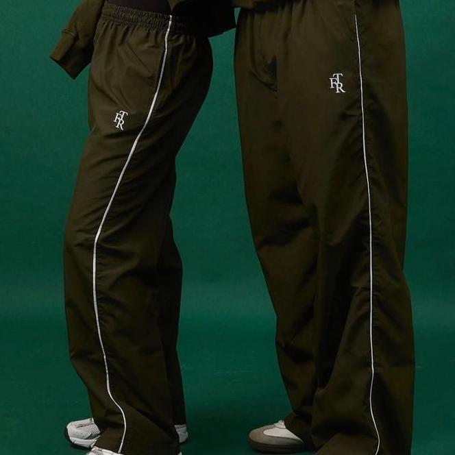 First Time Round First Time Round Parachute Green - Pants Army Green/Charcoal/Espresso