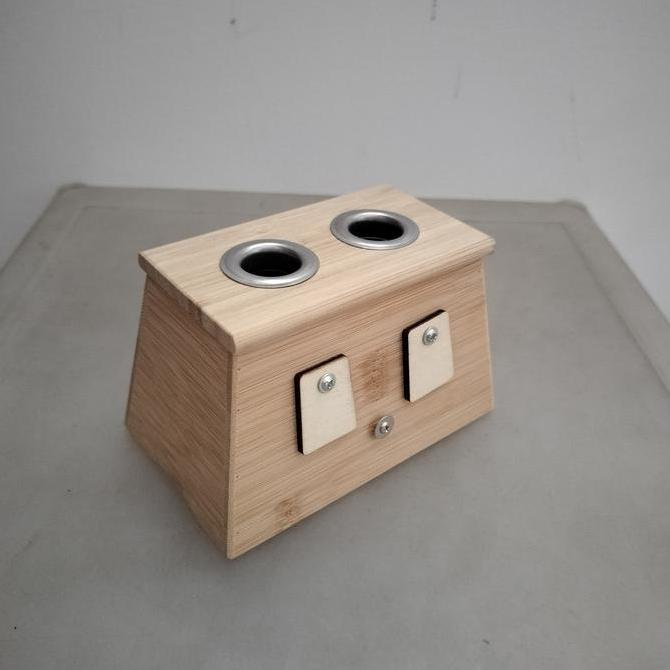 "'''] kotak moksa 2 lubang dudukan moxibustion moxa tcm ai jiu he