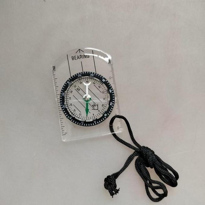 :::::::] kompas prisma silva penggaris orienteering compass pramuka