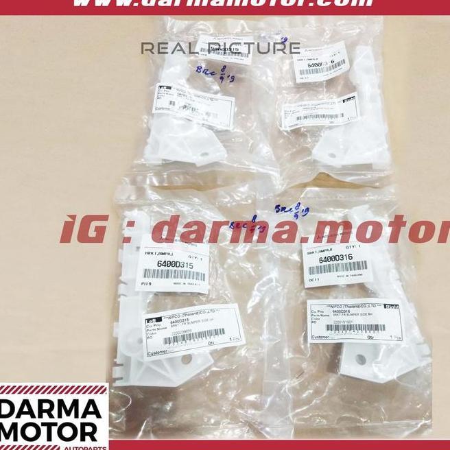 Breket Bumper Depan Mitsubishi Mirage