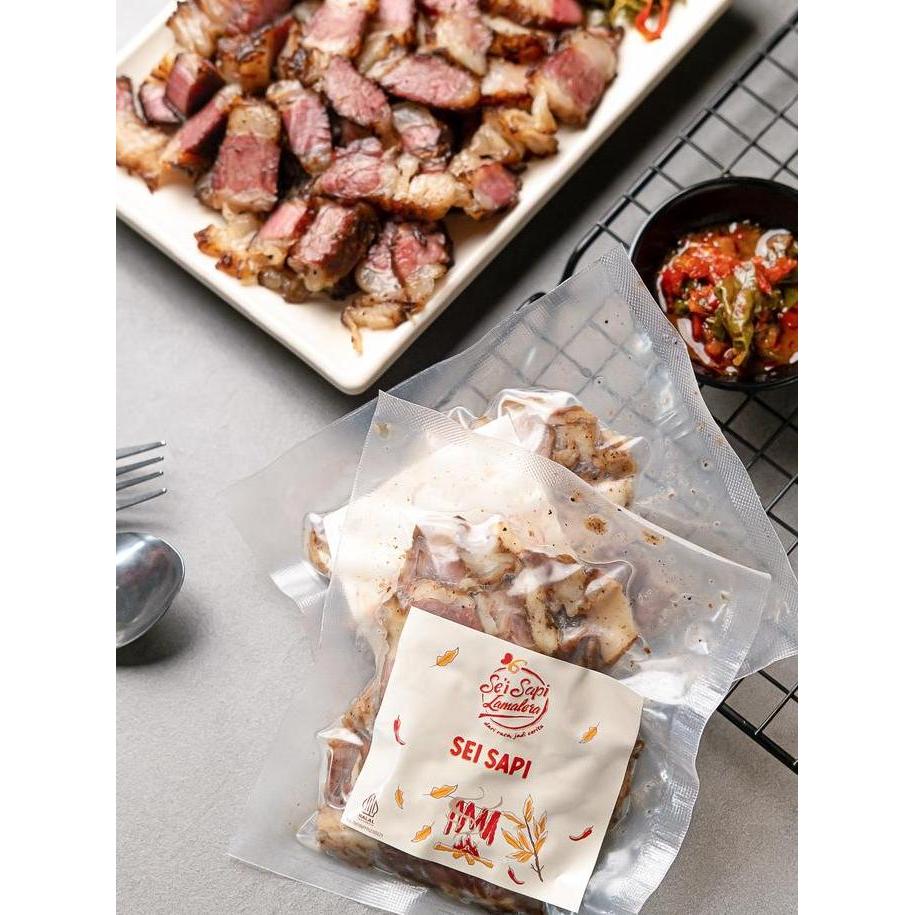 Sei Sapi 100gr Slice | Daging Sapi Asap | Sei Sapi Lamalera | Halal