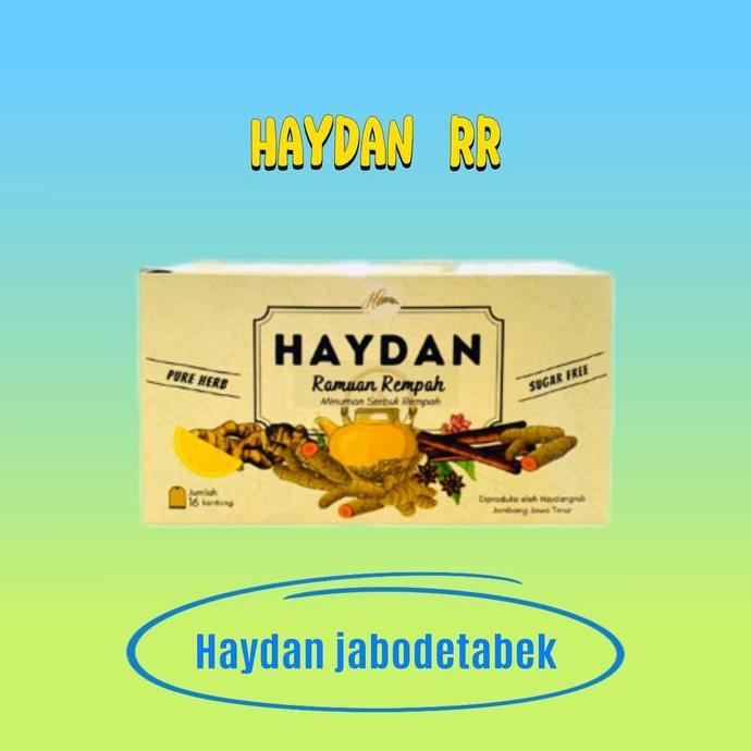 Teh Haydan Teh Detox | Teh Celup Rempah | Jsr  | Ramuan Rempah Haydan Herbal