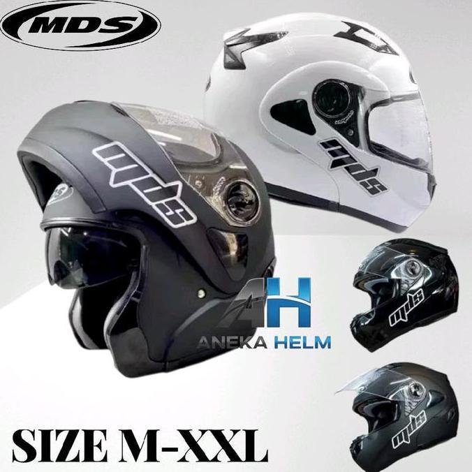 Helm MDS PRO RIDER | Modular double visor/ukuran M-L-XL-XXL