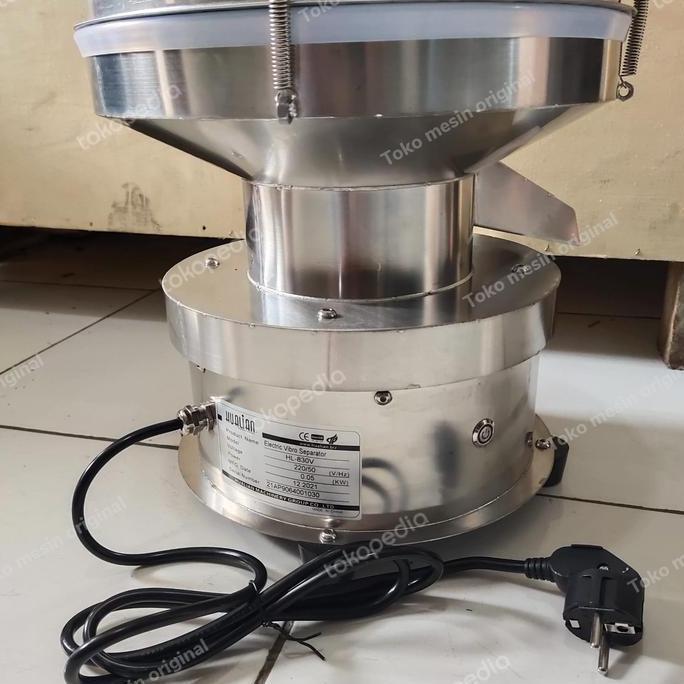 mesin pengayak tepung powder vibro mini NS