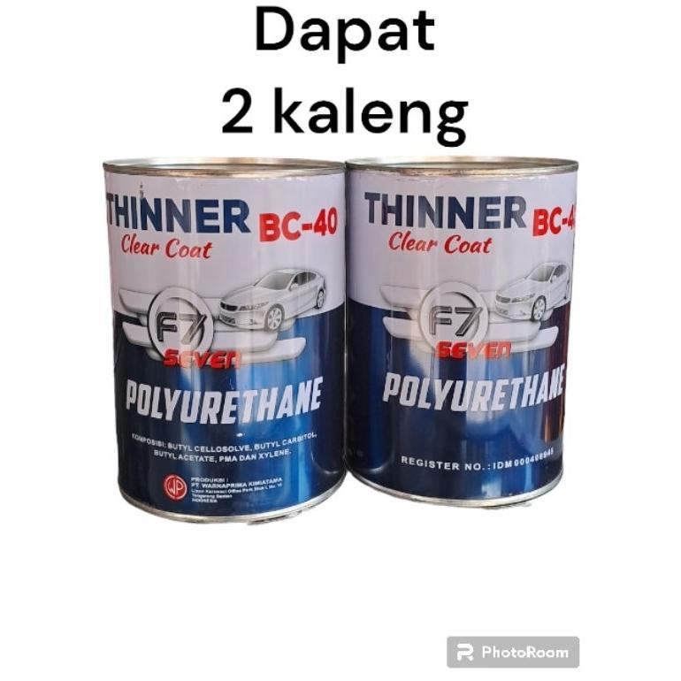 Terlaris Thinner F7 Bc-40 Polyuretant/  Thinner Pu