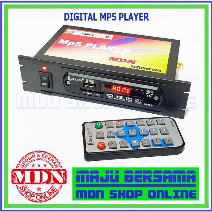 TERMURAH - Digital Video Player Mp3-Mp4-Mp5 radio FM USB bluetooth