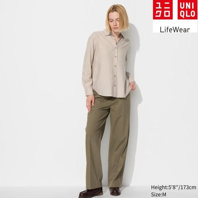 Uniqlo Kemeja Flannel Uniqlo Kemeja Flannel Lembut Skipper