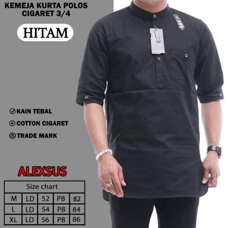 Official Alexsus - Baju Koko Kurta Sajuak Original (Kurta Pakistan)||Baju Koko Pria||Baju Muslim Pri
