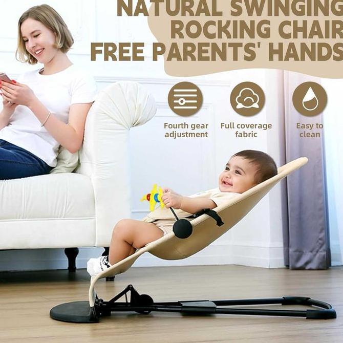 TERLARIS BOUNCER BAYI KURSI AYUNAN BAYI LIPAT TEMPAT TIDUR BAYI GOYANG