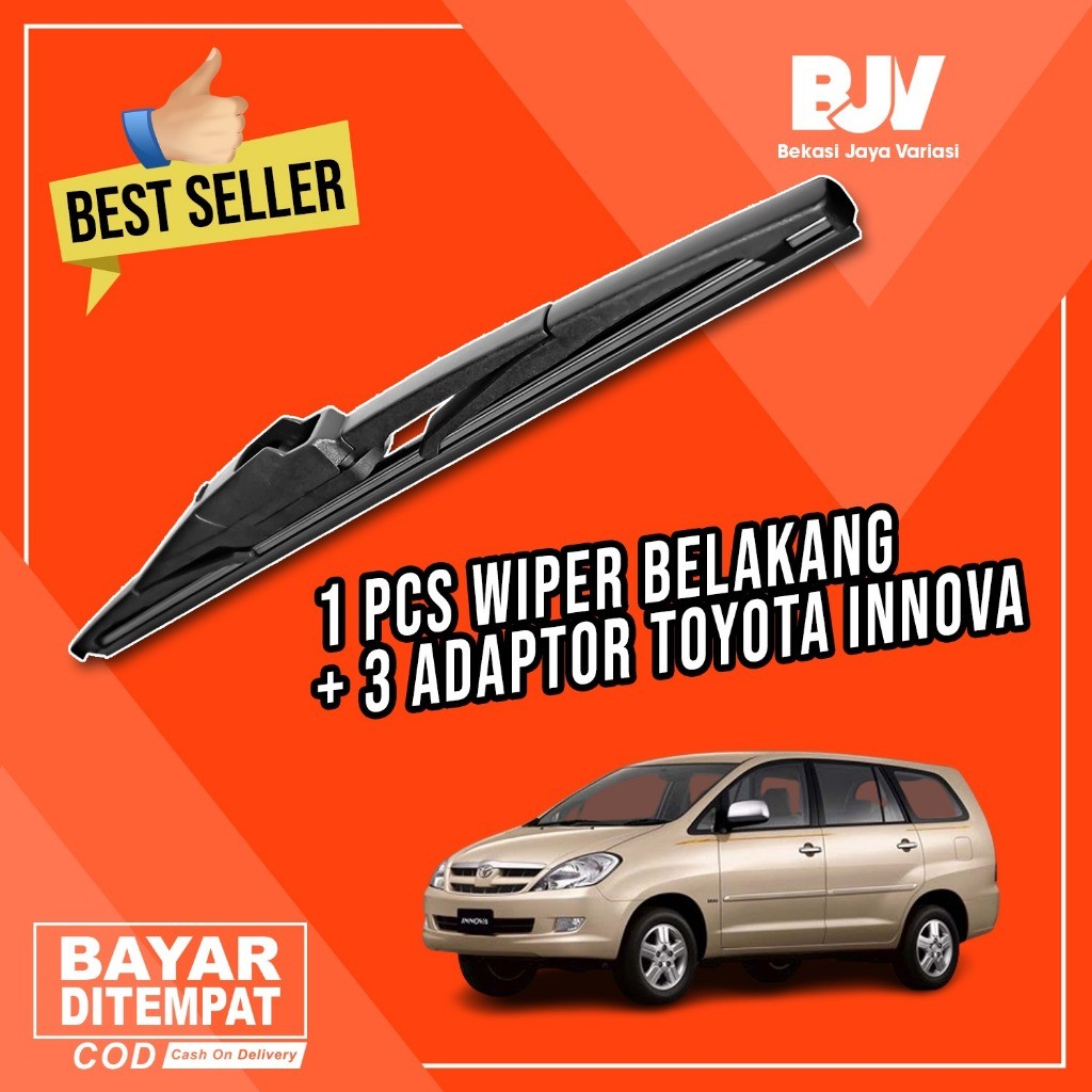 Wiper Belakang Mobil Toyota Innova 2004 - 2014 - Back Rear Car Wiper Universal
