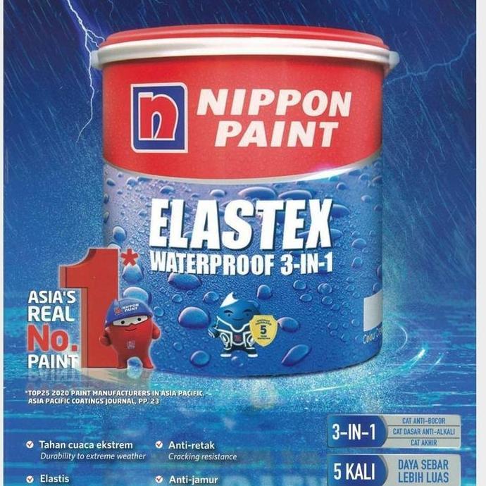 BEBAS ONGKIR - Nippon elastex 4 kg , nippon elastex galon, Cat nippon elastex 4kg