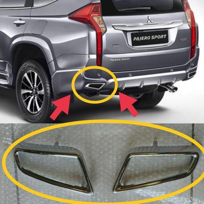 Garnis Bemper Belakang Pajero Sport