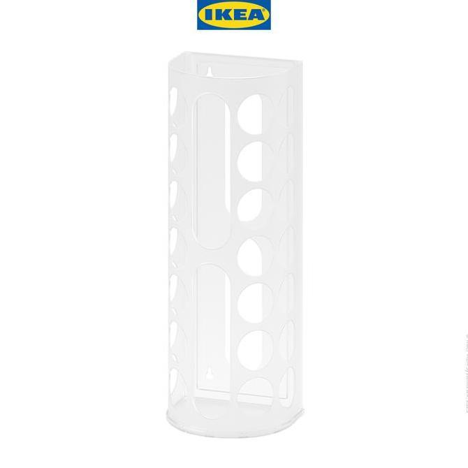 IKEA VARIERA Tempat Kantong Plastik Putih