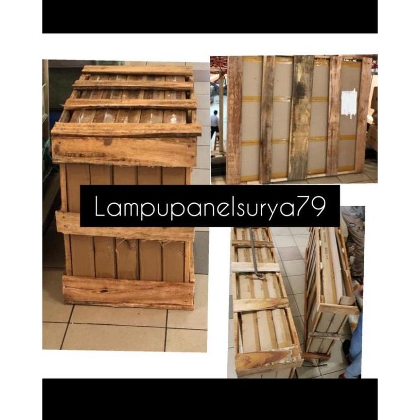 Packing Kayu Panel Surya 420WP -510WP