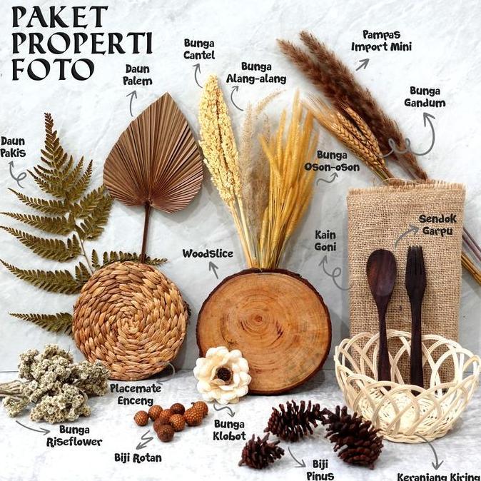 Paket Properti Foto Produk Aesthetic