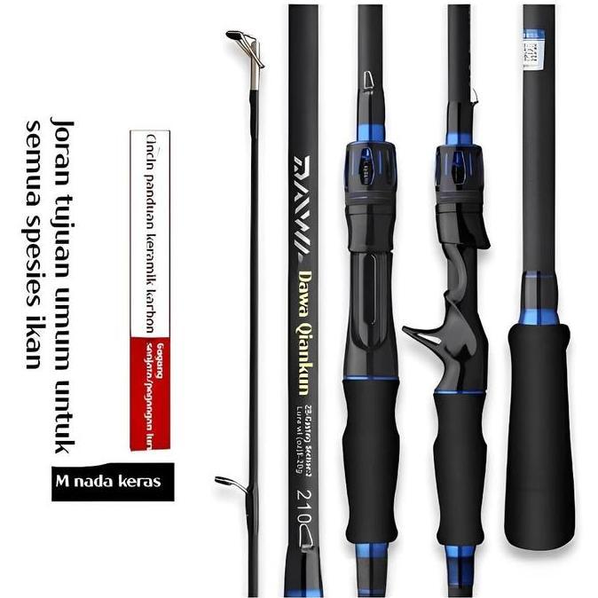 DAIWA Joran Pancing Fishing Rod BaitCasting UltraLight Carbon Spinning Rod bc Untuk Air Tawar Laut