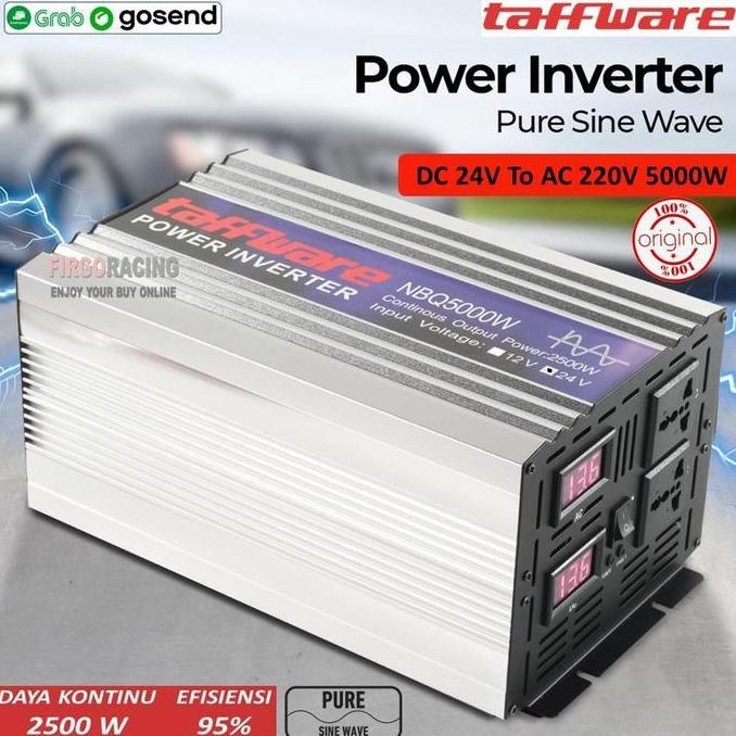 Power Inverter Pure Sine Wave DC 24V To AC 220V 5000 Watt