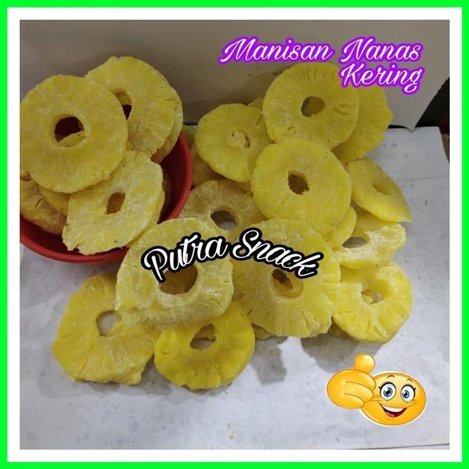 manisan nanas kering 500 gram