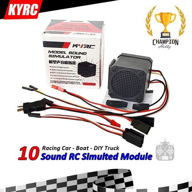 KYRC engine sound simulator for RC car, truck