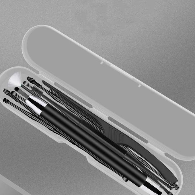 HASQUINE Alat Pembersih Telinga 8pcs Alat Telinga Korek Kuping Stainless Steel