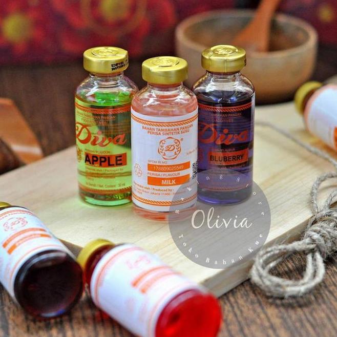 Diva Essence 30 Ml Perisa Makanan Dan Minuman Semua Rasa