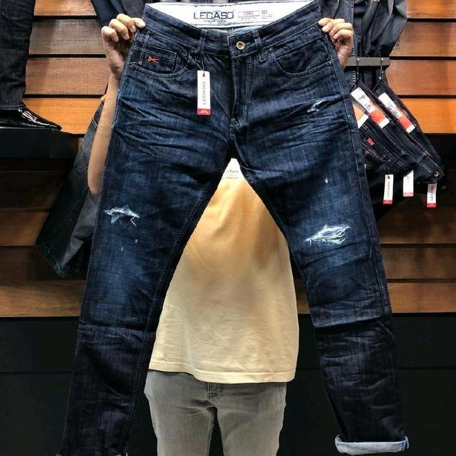 Lecaso Jeans Premium Lecaso Jeans Panjang Pria Dewasa /Celana