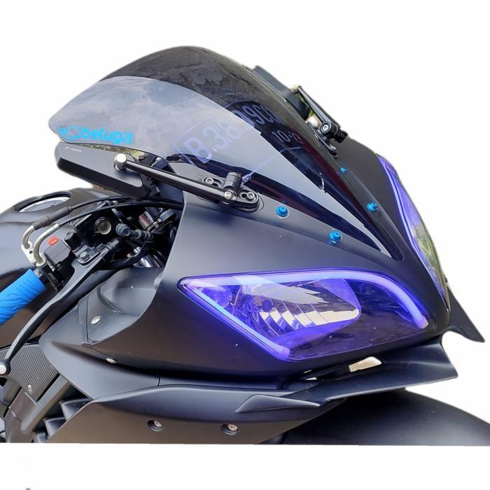 Windshield/Visor Beluga Yamaha R15 V2 Old Pnp Original Dan Terpercaya
