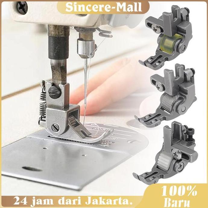 EZESJIT Mesin Jahit Sol Sepatu 3in1 Roller Foot Mesin Jahit Presser Foot Mesin Jahit