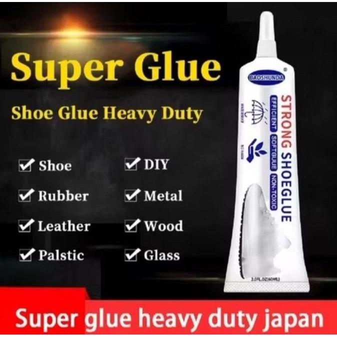 GUNEMANE Lem Sepatu Super Kuat Tahan Air original 60ml lem sol sepatu super kuat Lem Serbaguna Super