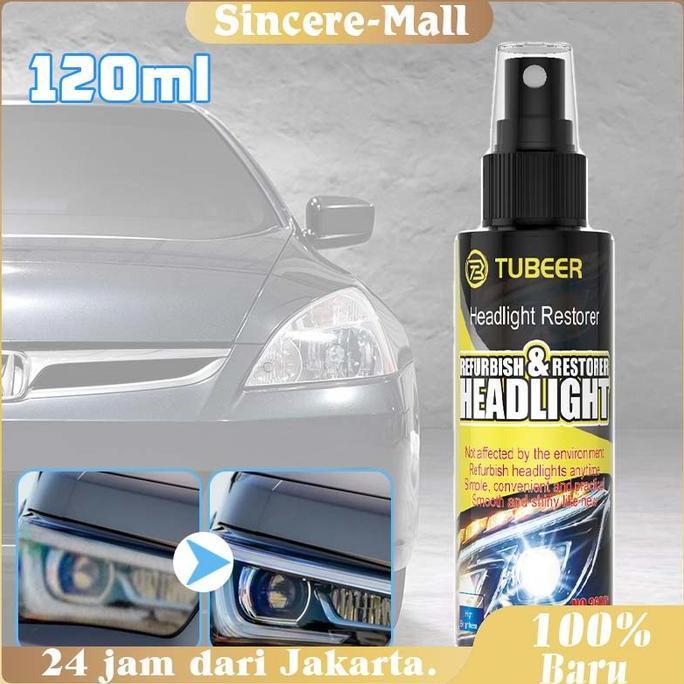 DZAPIRA Cairan Pembersih Mika Lampu Mobil / Pembersih Kaca Lampu Motor / Headlamp Polish