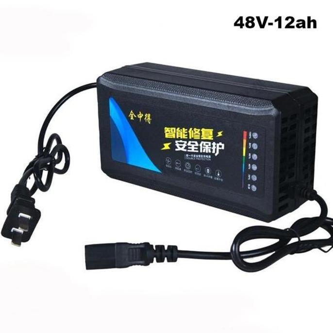 GUNEMANE Charger Sepeda Listrik 48v 12ah 20ah Casan Sepeda Listrik 60v 20ah