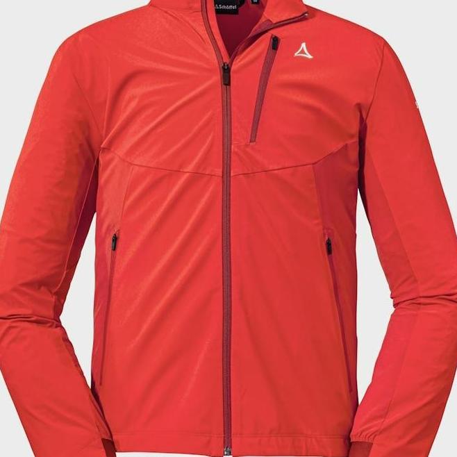 Schoffel Avdalen Softshell Mens Red Jaket Hiking Trekking Winter Original