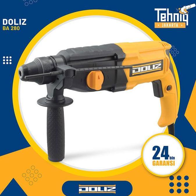 BEBAS ONGKIR - Doliz Mesin Bor Beton BA280 / Mesin Bor Doliz BA 280 Rotary Hammer
