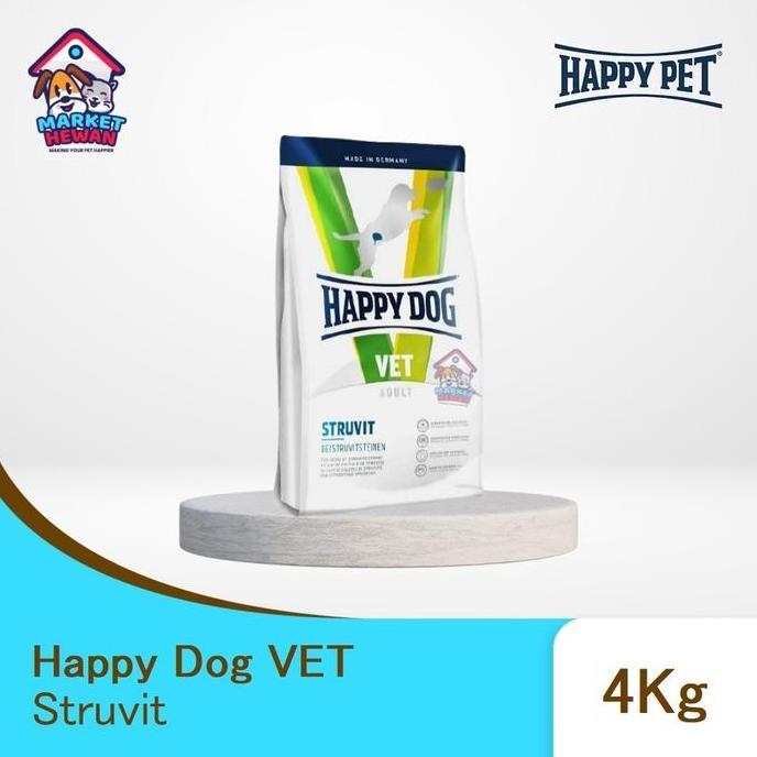 Happy Dog Vet Diet Struvit 4 Kg Makanan Anjing Sakit Ginjal Urinary