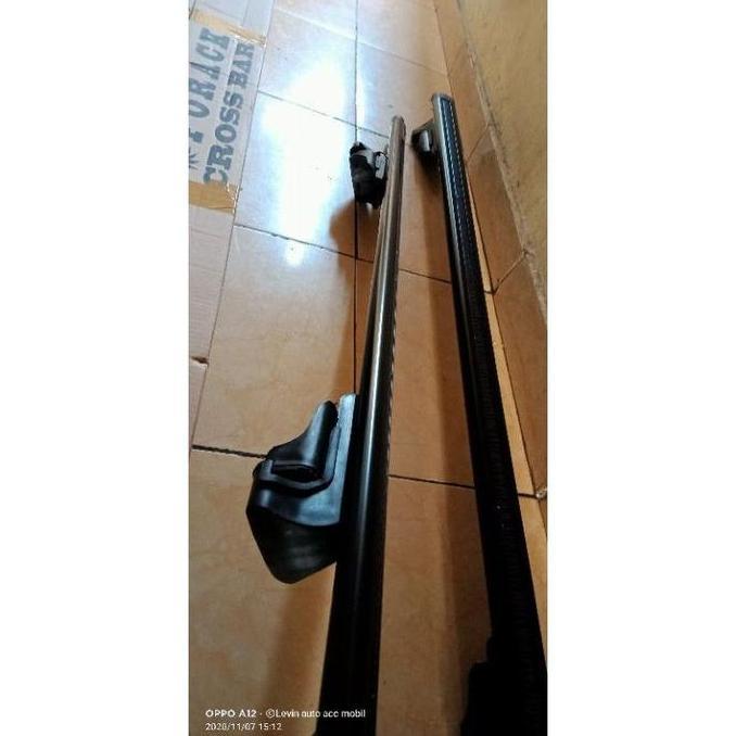 Crossbar / Sport Rack / Roof Rack Jepit Roof Rail / Rel Rush Terios Brv Fortuner Pajero Car