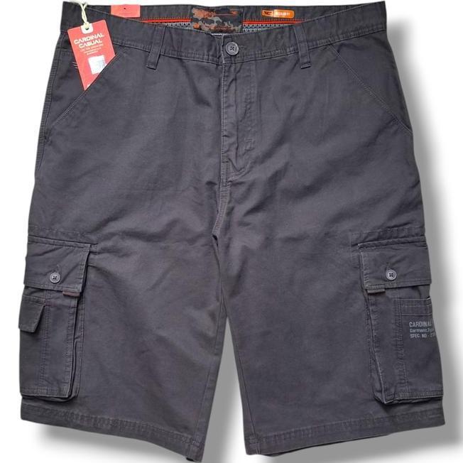 Cardinal Man S Casual Cotton Cargo Short Ebbbv00724 Abu Pants Monkey Bermuda Katun