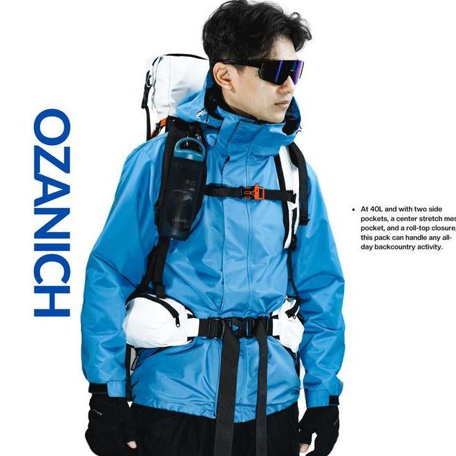 Bogaboo Ozanich 40 Liter - Tas Ransel  Gunung Lightweight Ultralight40 L  - Tas Pendaki Gunung Carri