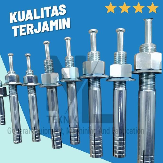 HIT ANCHOR M12X120 / DYNABOLT KETOK 12MM / HIGH ANGKUR 12X120 (12CM) murah
