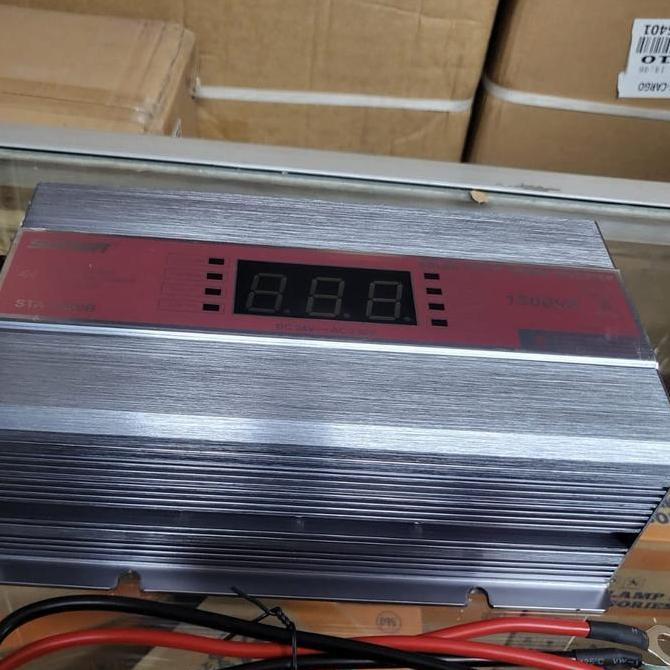INVERTER 24V 1500 WATT/ INVERTER SUOER DC 24V-AC 230V 1500 WATT / INVERTER SUOER STA-1500B/ SOLAR SM