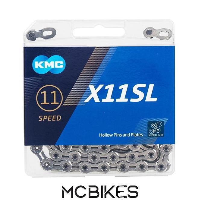 KMC X11SL Chain / Rantai 11 Speed - Silver